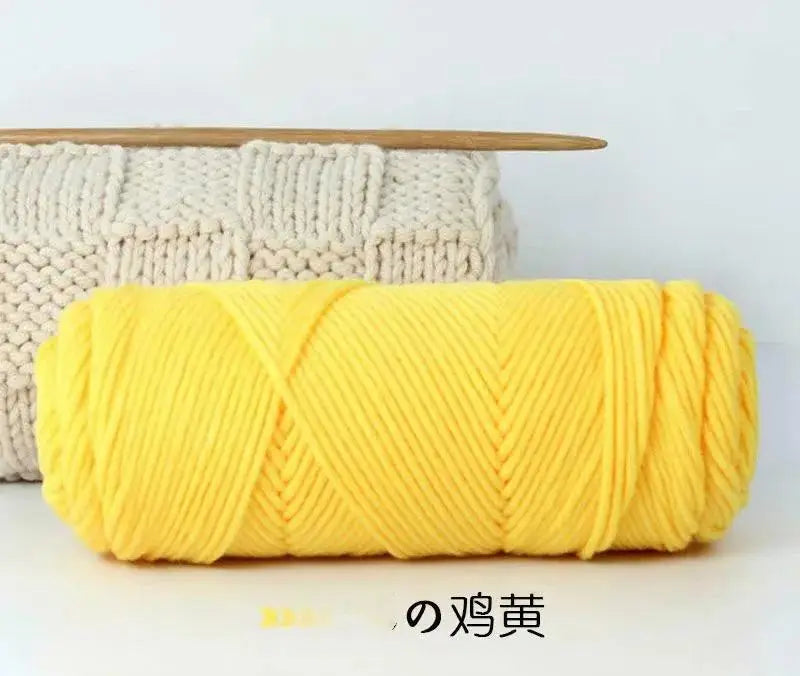 8-Ply Milk Cotton Blended Yarn – Knitting & Embroidery Thread Knitting Yarn Axl 13
