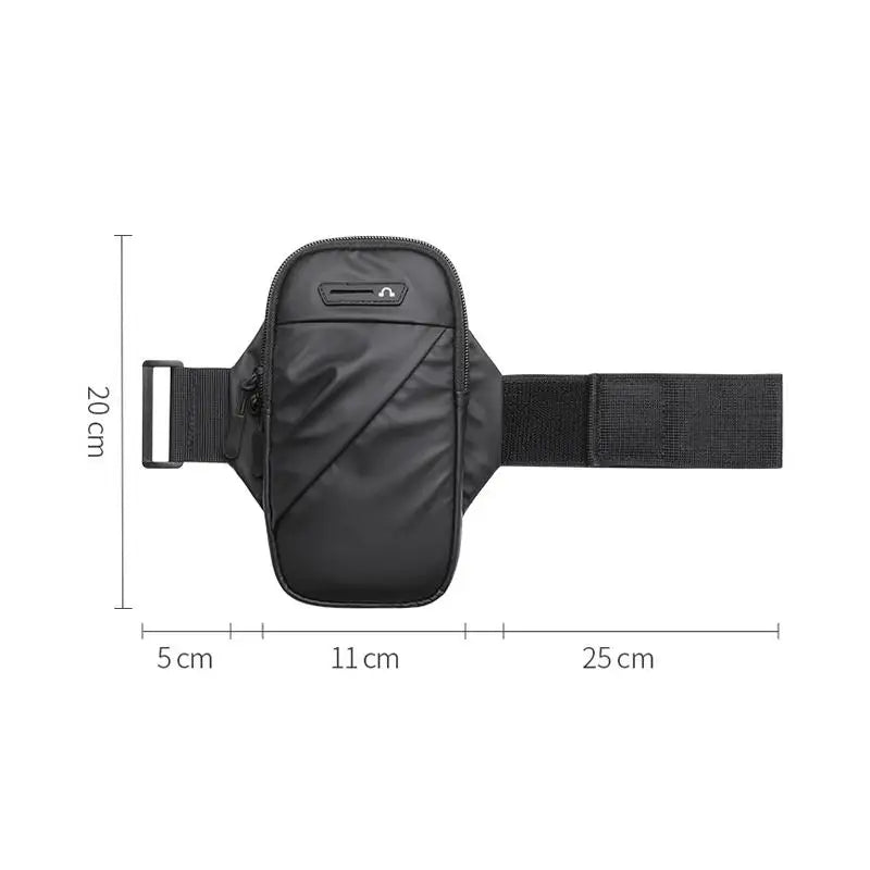 Waterproof Running Armband Phone Holder with Headphone Jack Sports Armband Pouch Axl