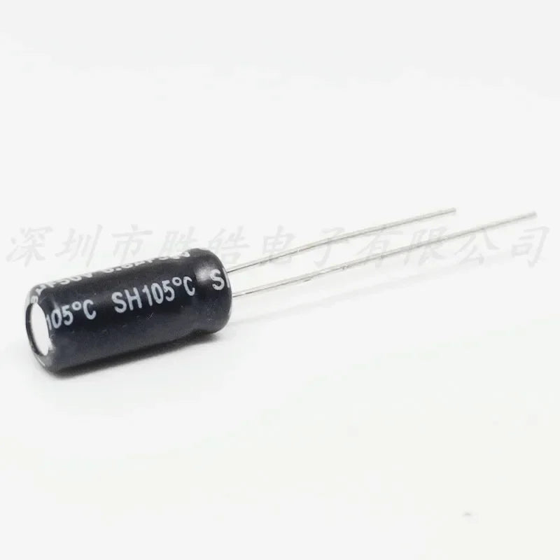 NioCen 50V 6.8uF Aluminum Electrolytic Capacitors 5x11mm Electrolytic Capacitor Axl