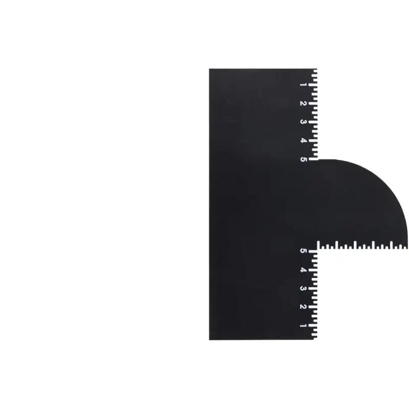 L-Shaped Corner Ruler – PVC Craft Measuring Tool for DIY Craft Measuring Ruler Axl