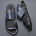 Men's Slip-On Beach Sandals – Soft EVA, Anti-Slip Sole Men's Sandals Axl Blue sandals. 42