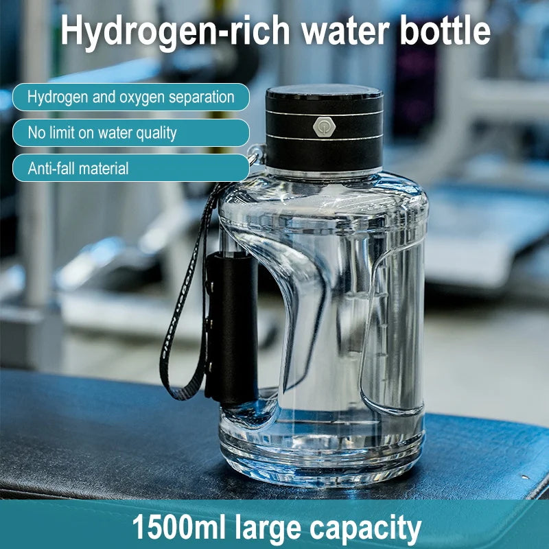 BALASHOV 1.5L Hydrogen-Rich Water Bottle | Portable Sports Kettle Hydrogen Water Bottle Axl