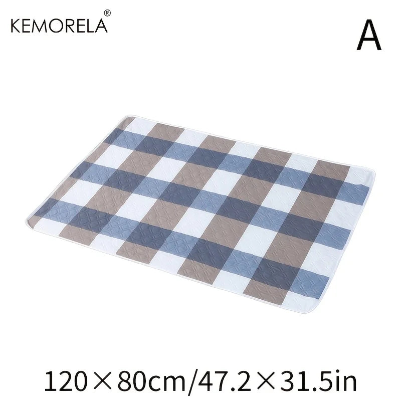 Washable Guinea Pig & Hamster Cage Mat – Non-Slip 31"×47" Small Pet Cage Mat Axl A