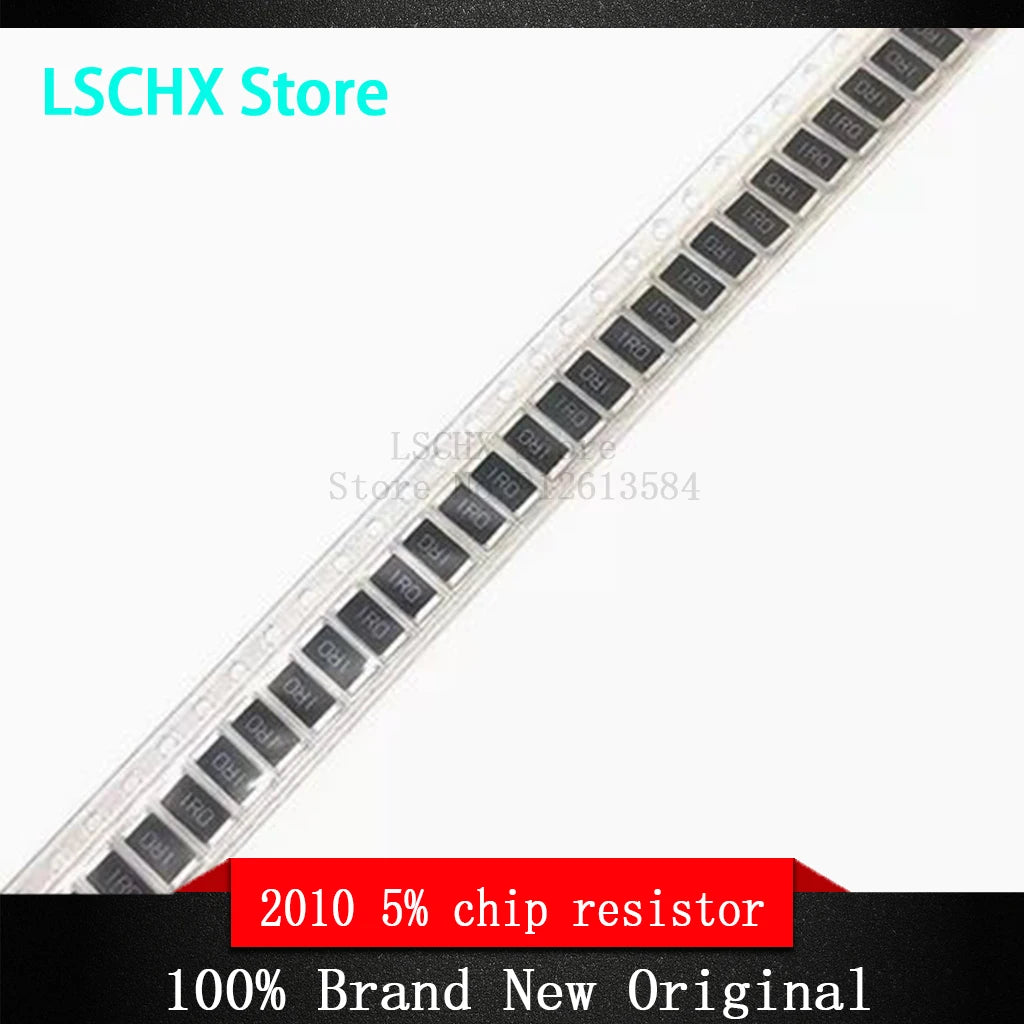 50pcs 2010 SMD Chip Resistors 5% 3/4W – 0Ω to 10MΩ SMD Chip Resistors Axl 5.1R