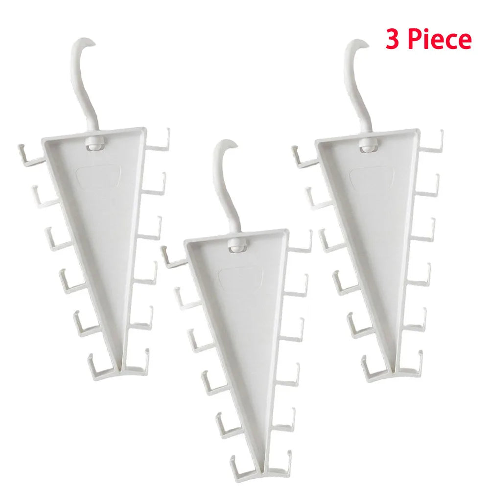 V-Shape 12-Hook Closet Hanger Organizer | Space Saving Closet Hanger Organizer Axl 3pcs
