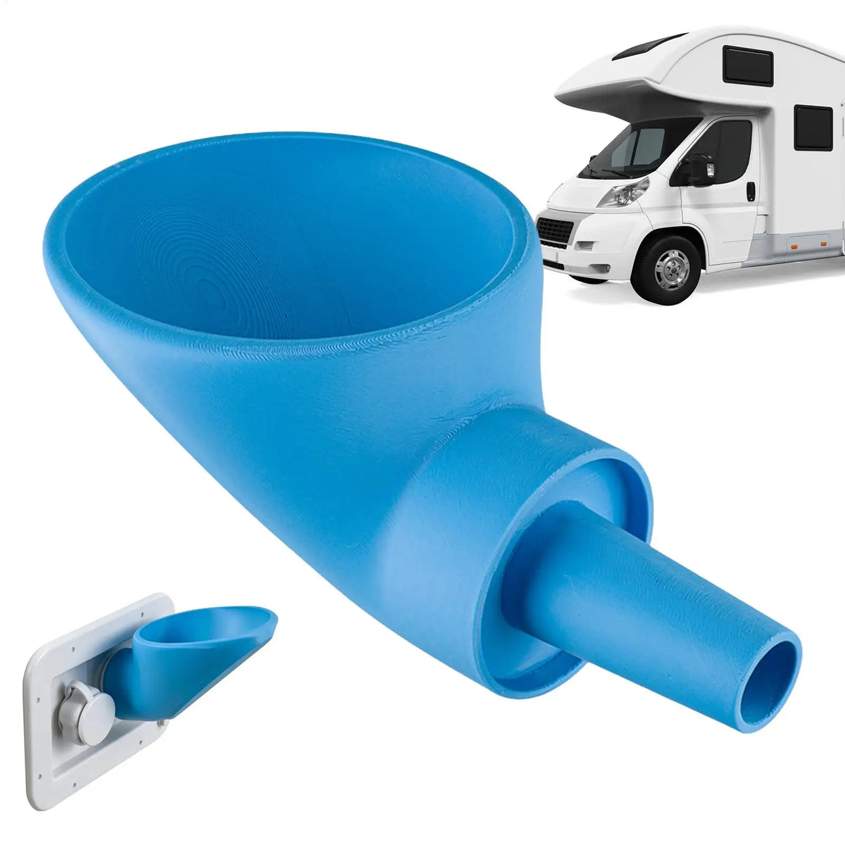RV Water Funnel – Overflow Prevention Filter | Fresh Water Tank RV Water Funnel Axl