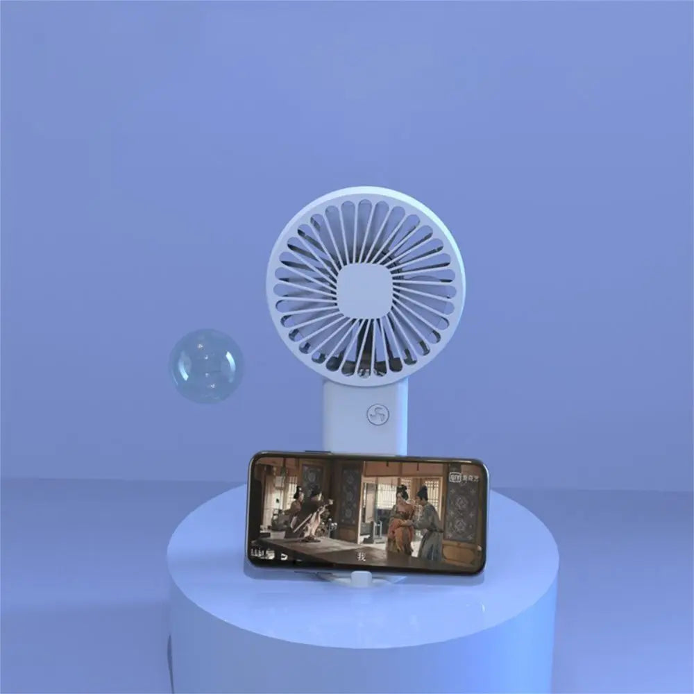 Portable USB Rechargeable Handheld Fan – Quiet & Compact Handheld Portable Fan Axl