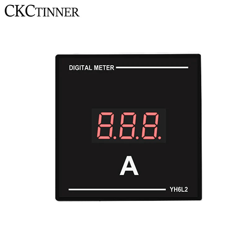 Digital Voltmeter Ammeter AC 50–500V Panel Meter 220V 380V Digital Panel Meter Axl YH6L2-DA