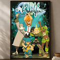 Wakfu Game Self-Stick HD Wall Poster – Waterproof Décor Wall Art Poster Axl White01 15X20cmNoframe
