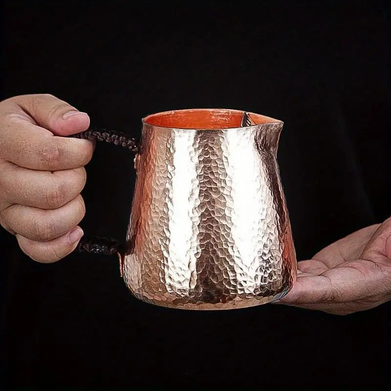 Red Copper Handmade Teapot | Chinese Kung Fu Tea Ceremony Kettle Copper Teapot Axl