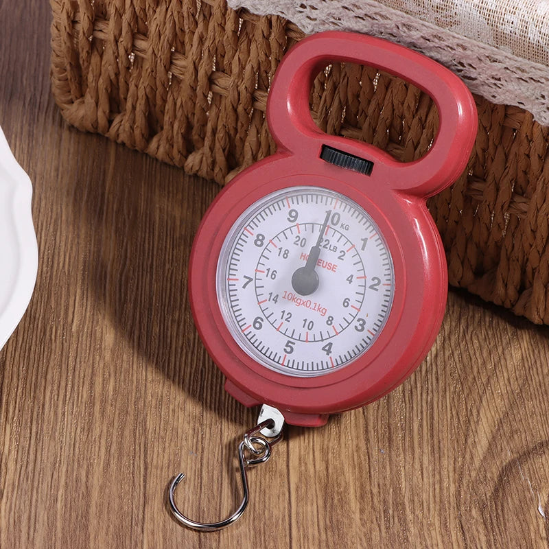 Mini Spring Hanging Scale 10kg – Portable Hook Scale Spring Hanging Scale Axl