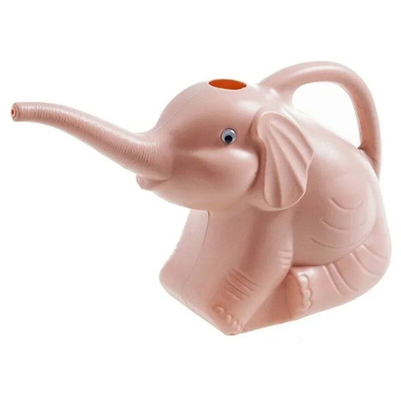 Elephant Watering Can – Cute Plastic Garden Plant Pot Novelty Watering Can Axl Pink