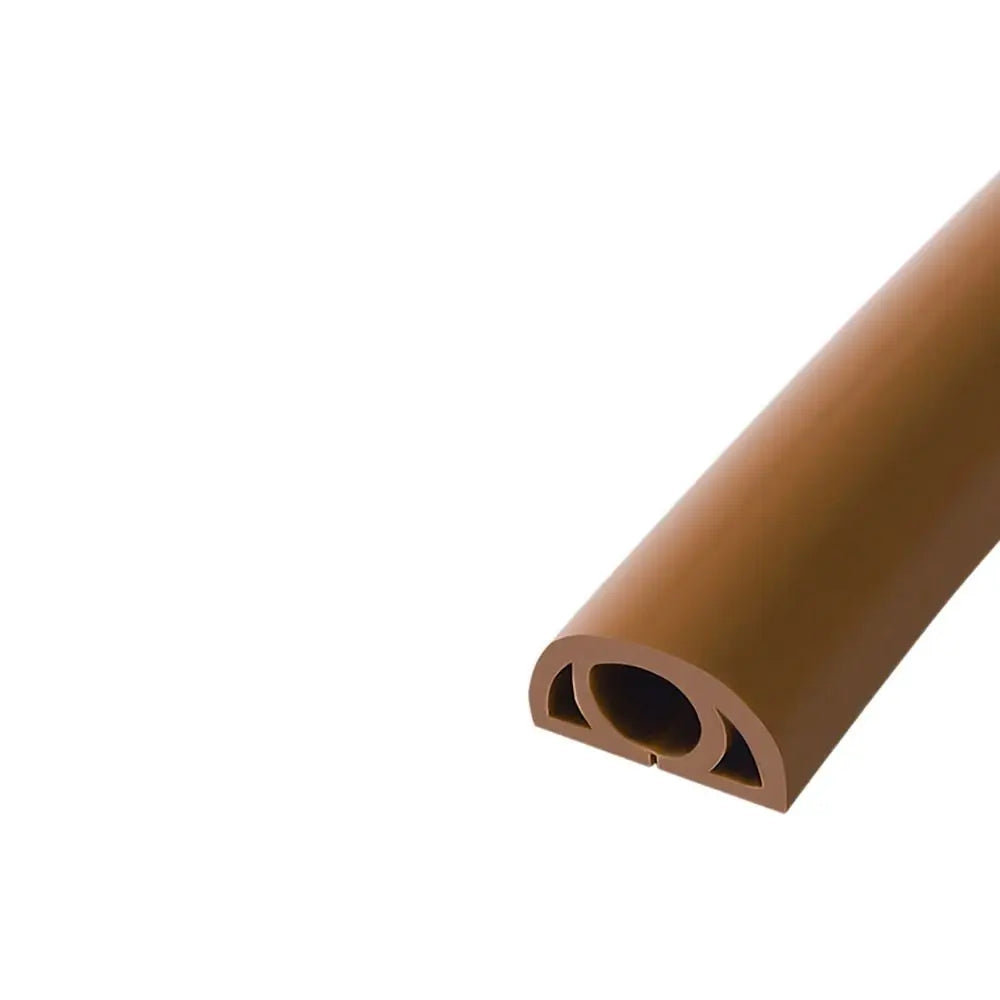 2CM Self-Adhesive Floor Cord Cover – PVC Cable Concealer Floor Cord Cover Axl Coffee