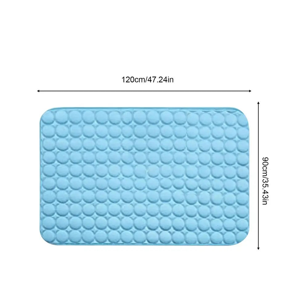 Pet Cooling Mat – Ice Silk Dog & Cat Cool Pad, Washable Pet Cooling Mat Axl XXL