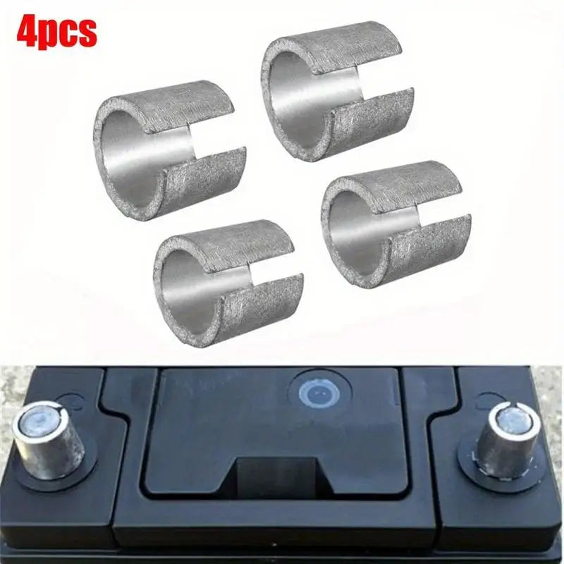 4-Piece Battery Terminal Adapter Set – Post Shims & Converters Battery Terminal Adapter Axl