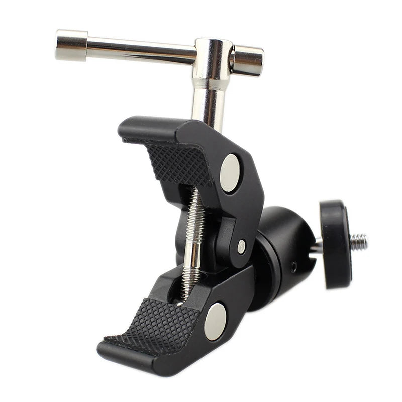 CNC Metal Super Clamp & 360° Mini Ball Head Camera Mount Camera Clamp Mount Axl
