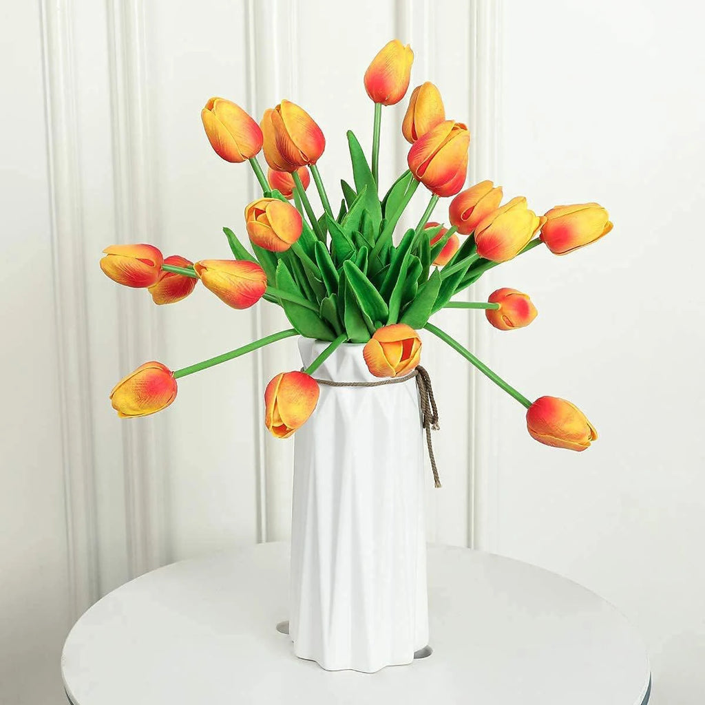 Artificial Tulip Flowers – Latex Bouquet for Wedding & Home Decor Artificial Flower Bouquet Axl
