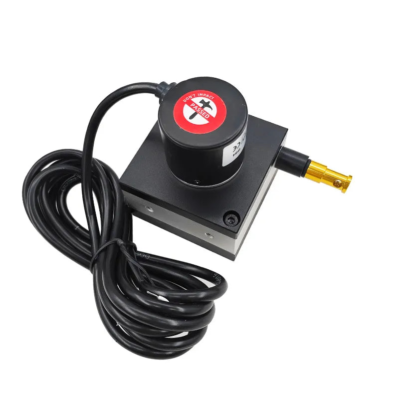 E38S Rope Pull Encoder 5-24V NPN 600/1000PPR Distance Sensor Rope Pull Encoder Axl