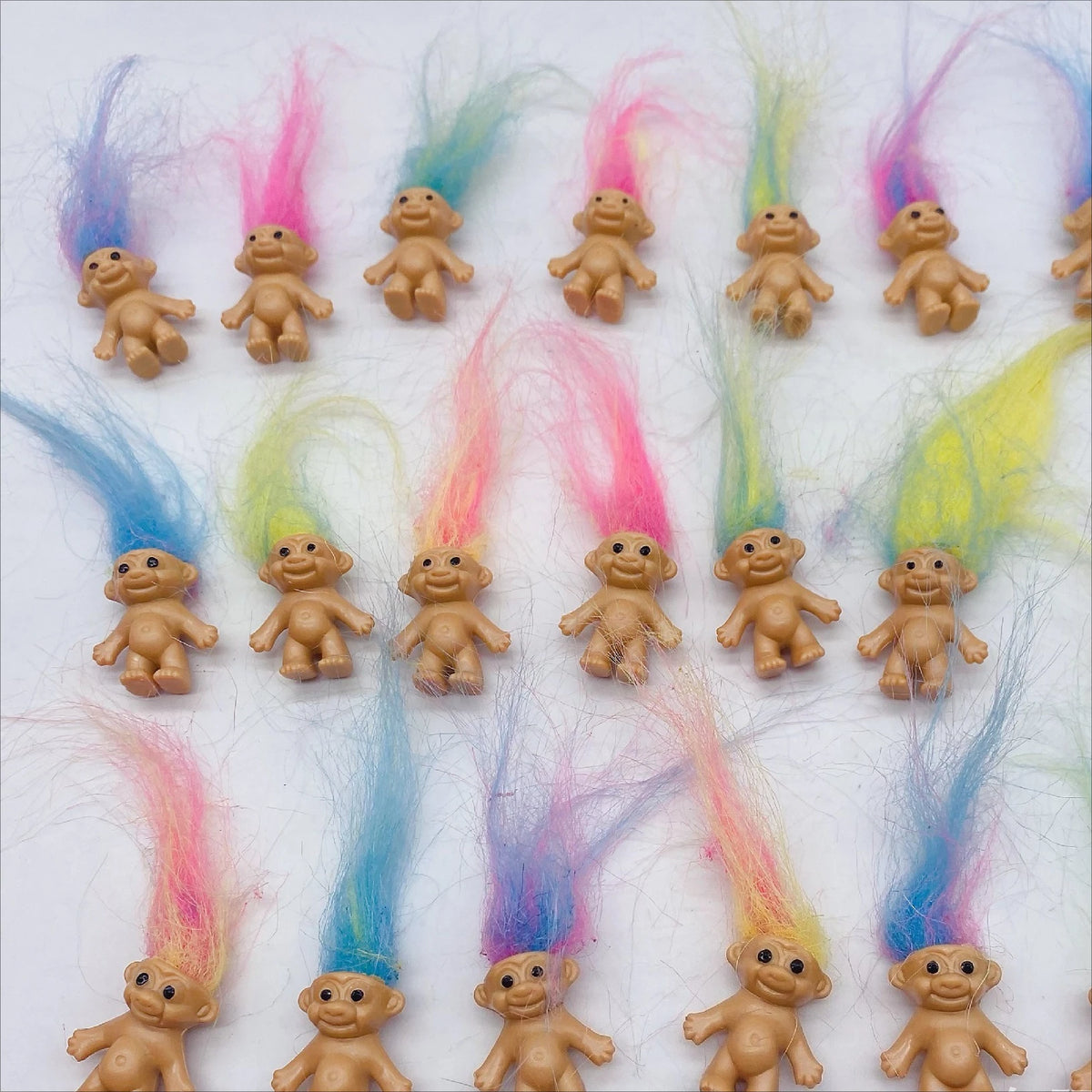 Vintage Troll Lucky Doll Figures – Colorful Collectible Set Collectible Troll Dolls Axl