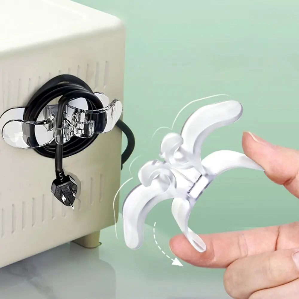 Self-Adhesive Cord Organizer – Punch-Free Appliance Wire Fixer Cord Organizer Axl