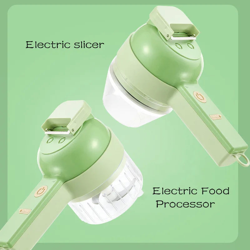 BALASHOV 4-in-1 Electric Food Chopper – Garlic Slicer & Grinder Electric Food Chopper Axl