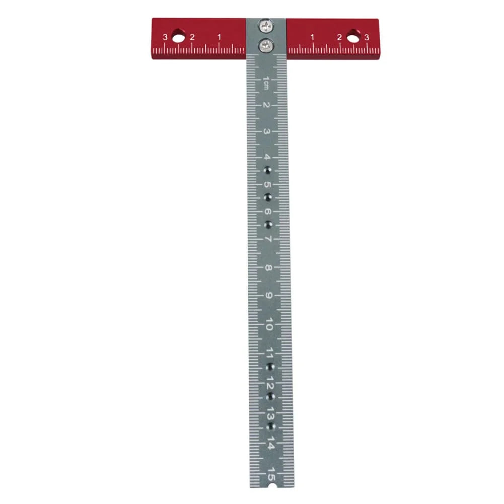 Aluminum Alloy T Square Ruler – Woodworking Marking Gauge Woodworking Marking Ruler Axl Gray ruler China Mainland