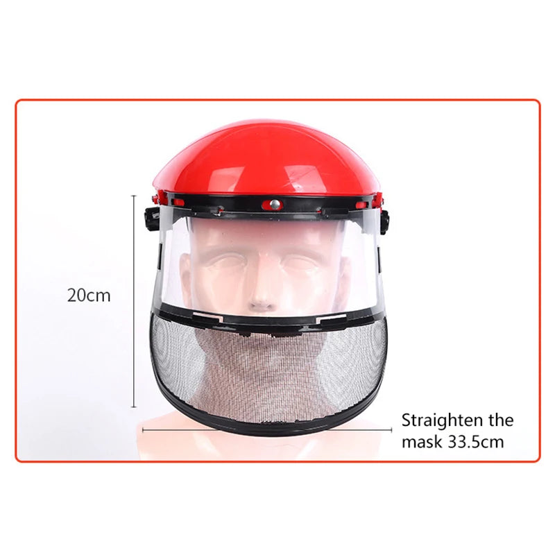 Head-Mounted PVC Face Shield – Safety Mask for Cutting & Garden Protective Face Shield Axl