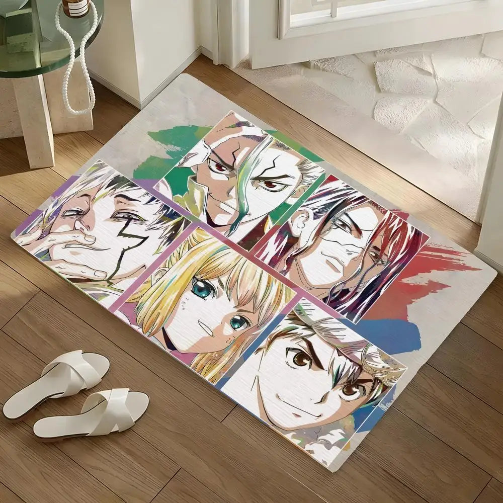Diatomite Bath Mat – Quick Dry, Anti-Slip & Anime Design Diatomite Bath Mat Axl