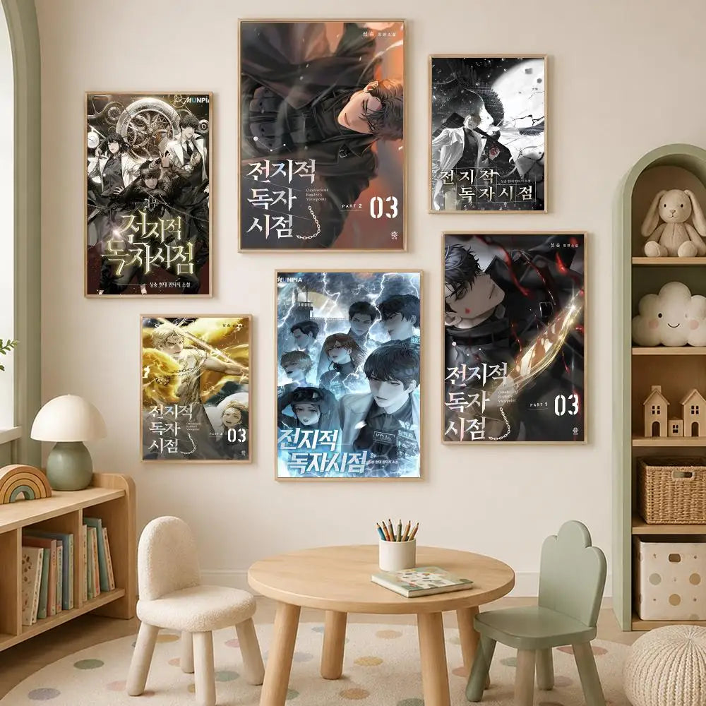 Omniscient Reader's Viewpoint Self-Stick HD Wall Art Poster Wall Art Poster Axl