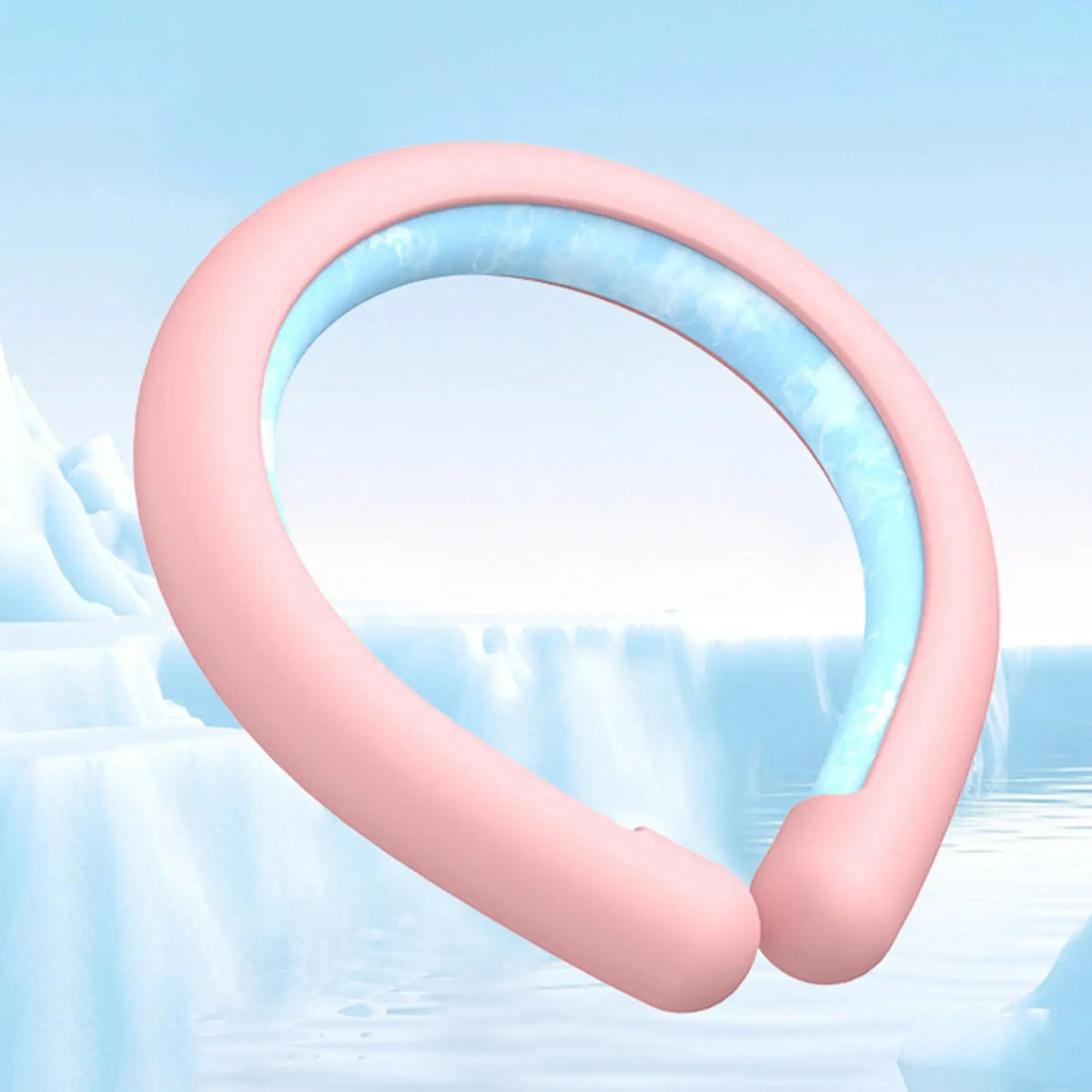 Wearable PCM Cooling Neck Wrap – Reusable Ice Neck Cooler Cooling Neck Wrap Axl