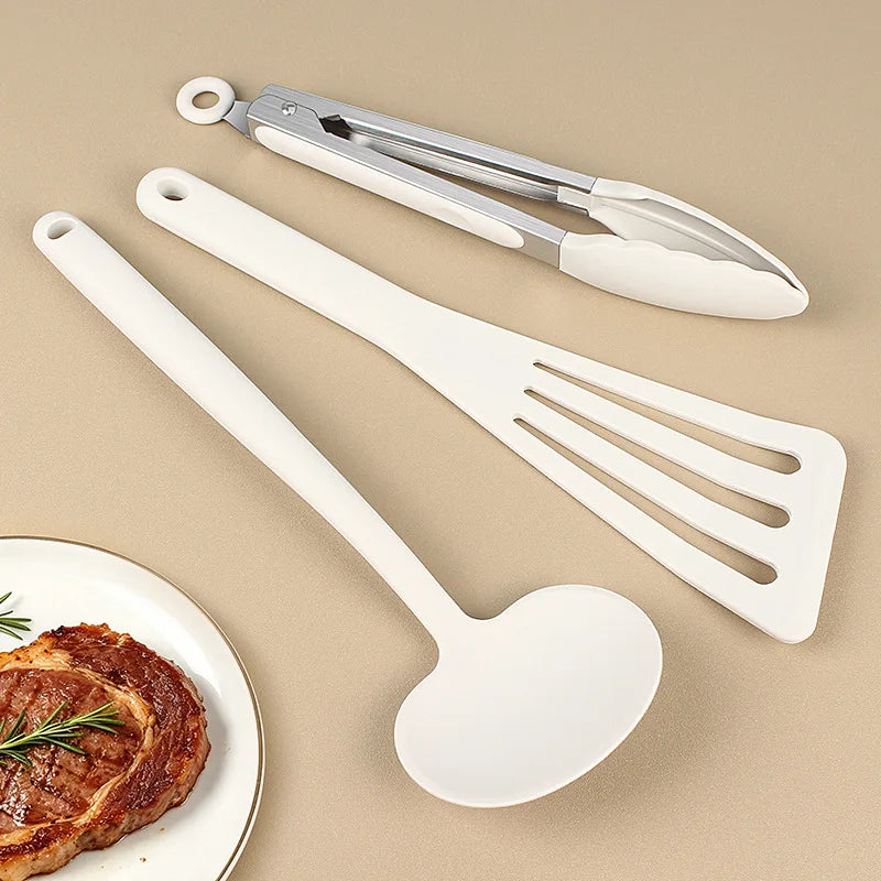 Silicone Spatula 3-Piece Set – Fish Turner & Kitchen Utensils Silicone Kitchen Utensils Axl