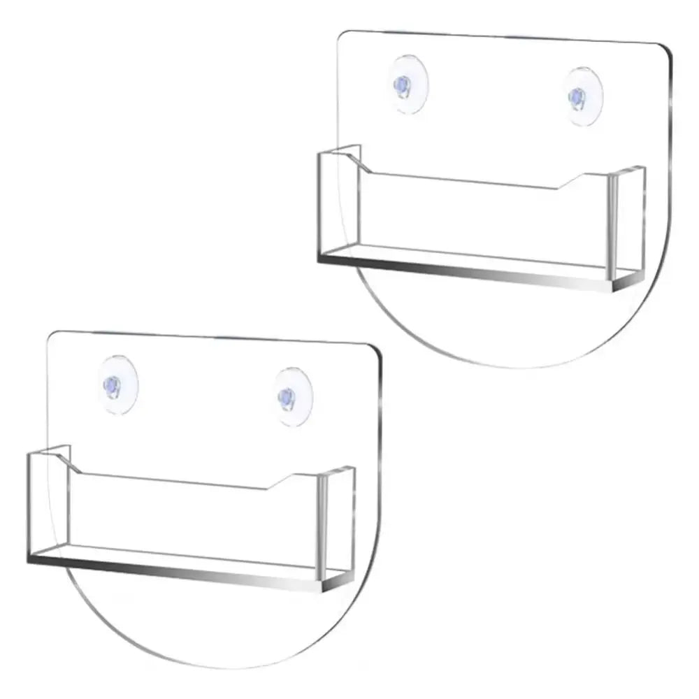 Acrylic Business Card Holder – Suction Cup Window Display Stand Business Card Holder Axl