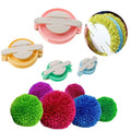 4-Size Pompom Maker Set – Yarn Ball Weaver Knitting Tool Pompom Maker Set Axl Default Title
