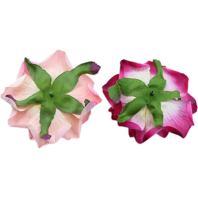 5-Pack Silk Rose Artificial Flowers for Weddings & DIY Décor Artificial Silk Flowers Axl