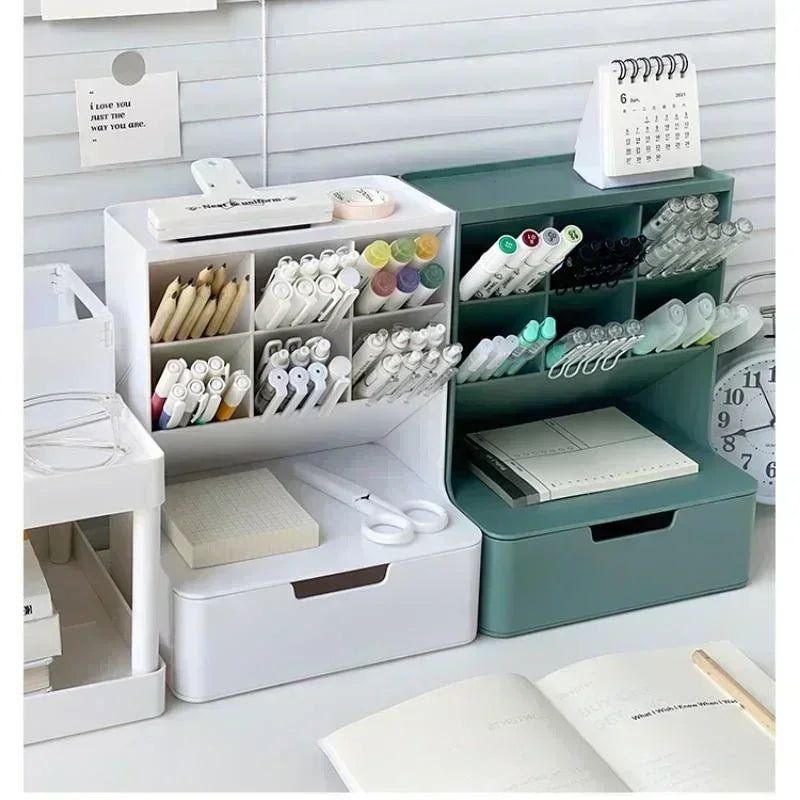 Nordic Oblique Pen Holder – Desktop Stationery Organizer Desk Pen Organizer Axl