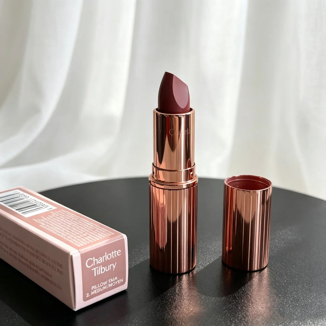 Charlotte Tilbury Makeup Set – Contour, Lip, Glow & Spray Makeup Set Axl Pillow Talk Medium