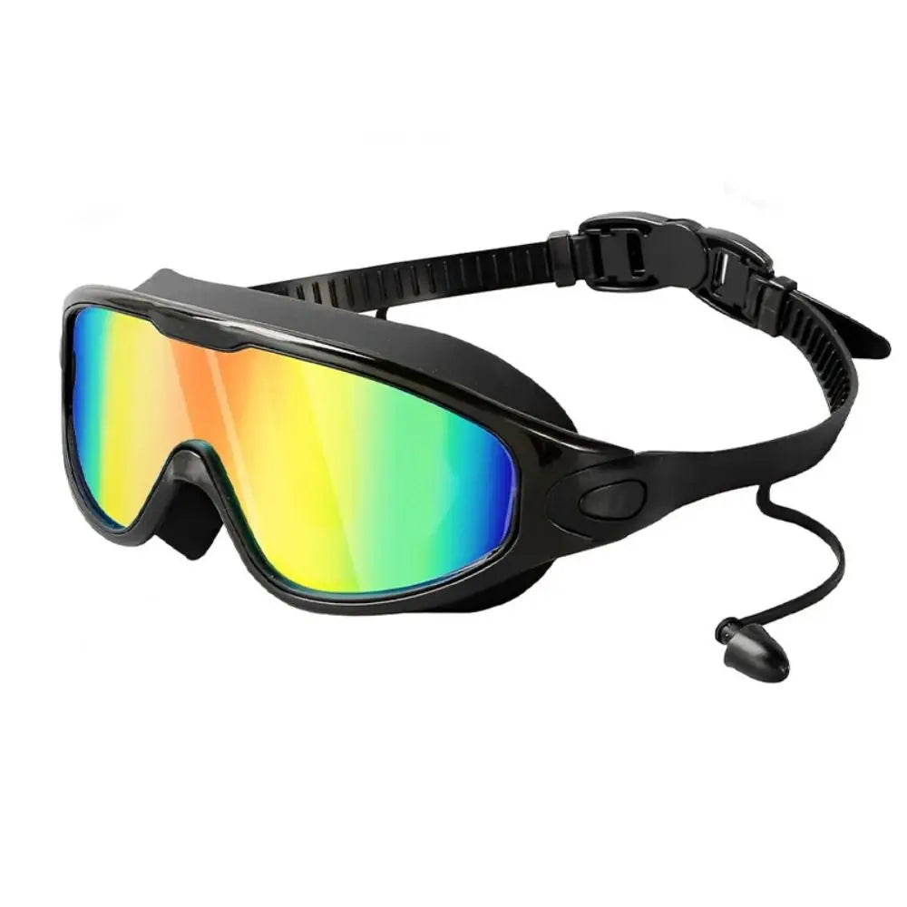 UV Anti-Fog Large Frame Swim Goggles – Coated Lens Adult Swim Goggles Axl