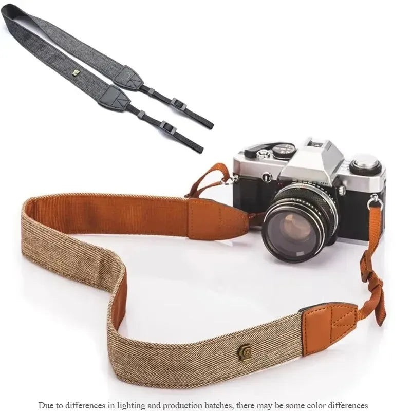 Retro Vintage Camera Neck Strap – DSLR & Mirrorless Universal Camera Neck Strap Axl