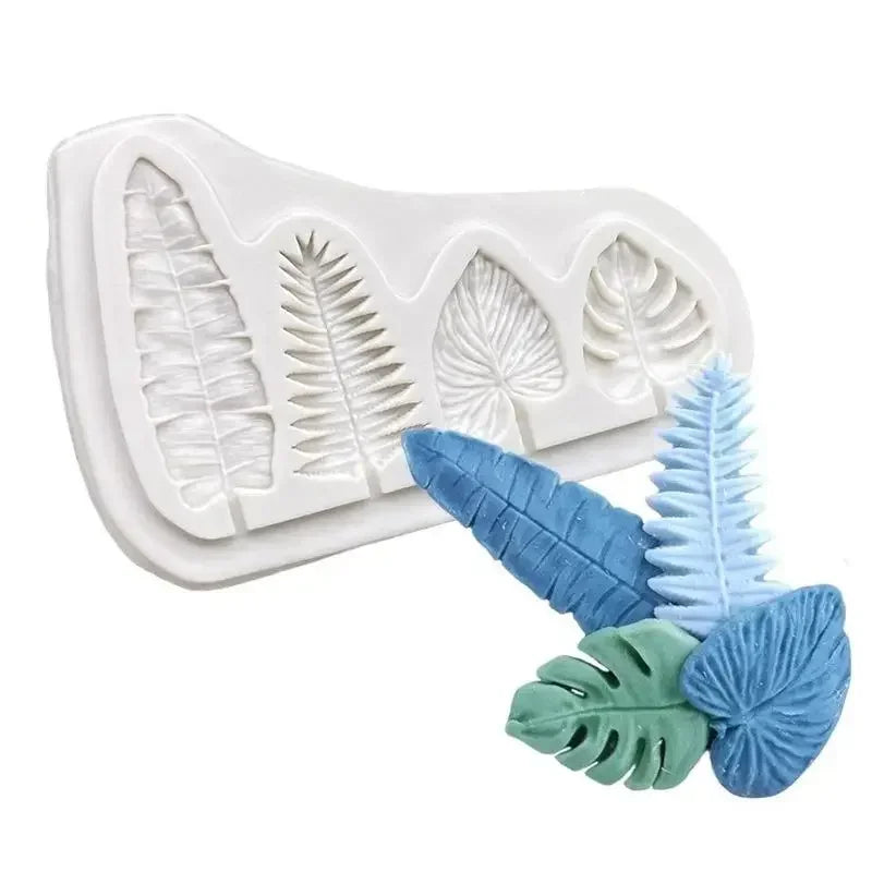 Leaf Silicone Mold – Fondant, Chocolate & Resin Baking Tool Silicone Baking Mold Axl