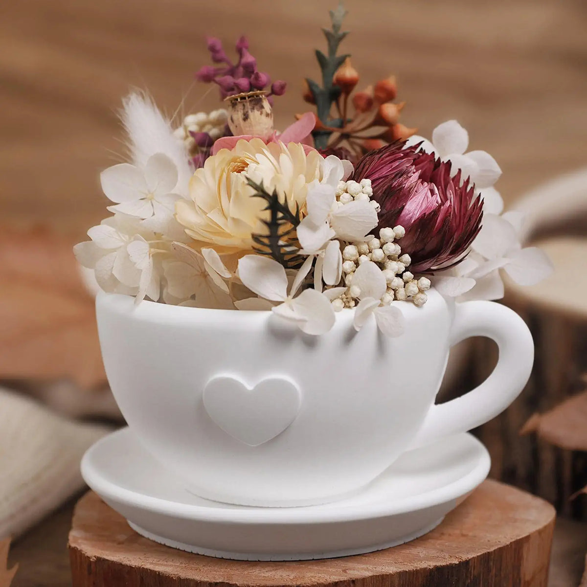 Tea Cup Silicone Candle Mold – DIY Resin Soap & Plaster Kit Silicone Craft Mold Axl
