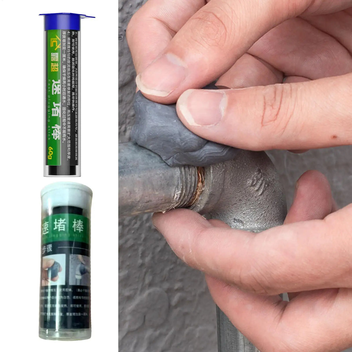 Epoxy Putty Stick – Fast-Cure Adhesive for Metal, Ceramic & Wood Epoxy Repair Putty Axl