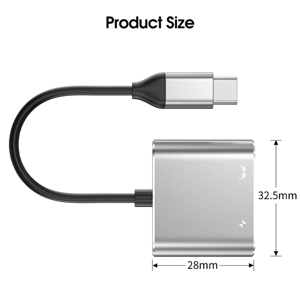 100W USB-C Fast Charging Adapter for XREAL AIR & AIR 2 Glasses USB-C Charging Adapter Axl