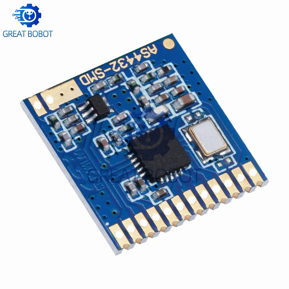 Si4432 433MHz SMD Wireless Module – 100mW 1.5km Range Wireless RF Module Axl