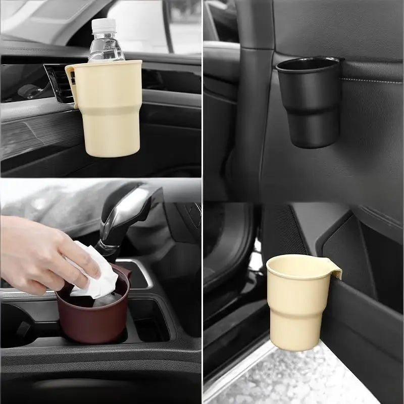 Car Cup Holder & Storage Organizer – BPA-Free Auto Accessory Car Interior Organizer Axl