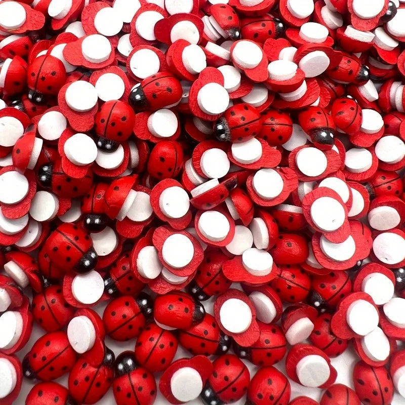 Mini Ladybug Stickers – Self-Adhesive DIY Craft Decorations Decorative Stickers Axl