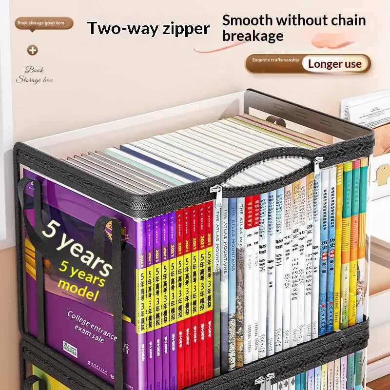 Clear PVC Storage Box Flip-Top Lid & View Window Organizer PVC Storage Box Axl
