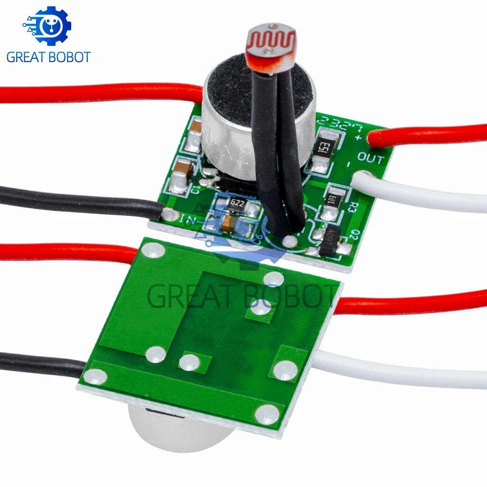 Sound & Light Control LED Driver Module DC 3V–30V DIY Switch Sensor Switch Module Axl