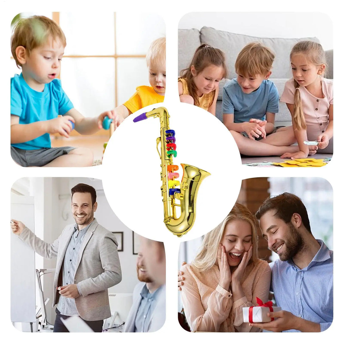 Kids Toy Saxophone – Educational Musical Instrument for Children Kids Musical Toy Axl