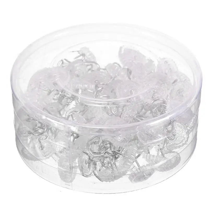 100 Clear Head Twist Pins – Upholstery, Sofa & Drapery Fasteners Upholstery Twist Pins Axl