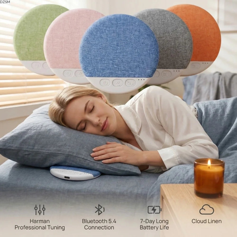 Ultra-Thin Bluetooth Under Pillow Speaker & White Noise Machine Bluetooth Pillow Speaker Axl